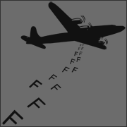 Dropping F Bombs funny t-shirt offensive fuck plane