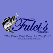 Fulci's Restaurant - The Place That Does All the Fish - Shaun of the Dead T-Shirt
