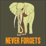 Never Forgets Funny t-shirt