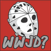 WWJD? What Would Jason Do Friday the 13th horror movie  T-Shirt